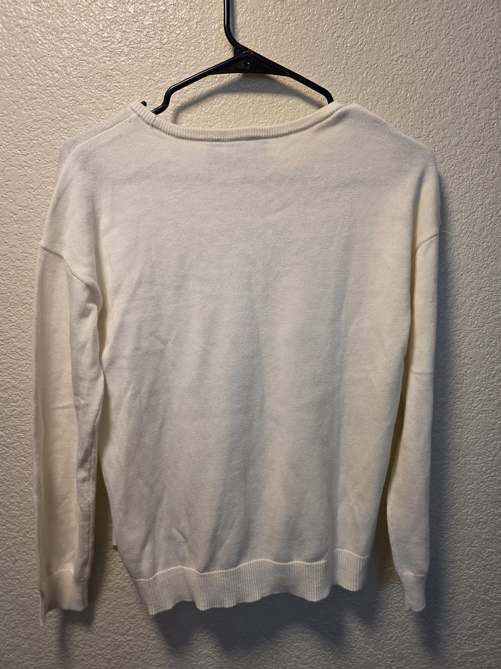 The Children's Place Cream Sweater with Reversible Rose Gold & Silver Sequins